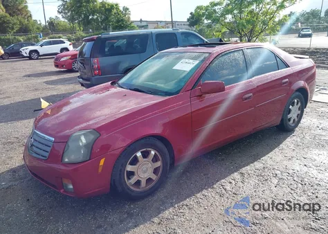 2004 Cadillac Cts Standard из США, поврежденный, VIN 1G6DM577140113986